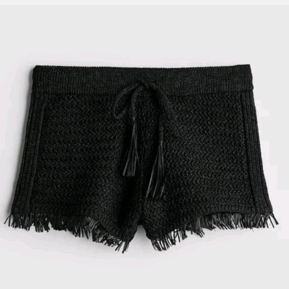 H&M Raffia look Mini Shorts - Picture 1 of 12